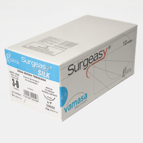 Sutura Surgeasy no absorbible - Seda Negra