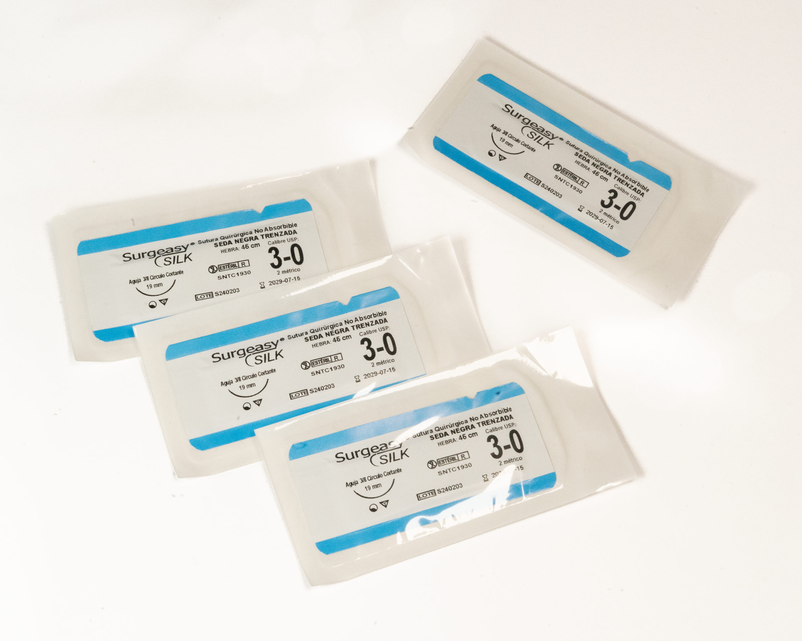 Sutura Surgeasy No Absorbible - Seda Negra