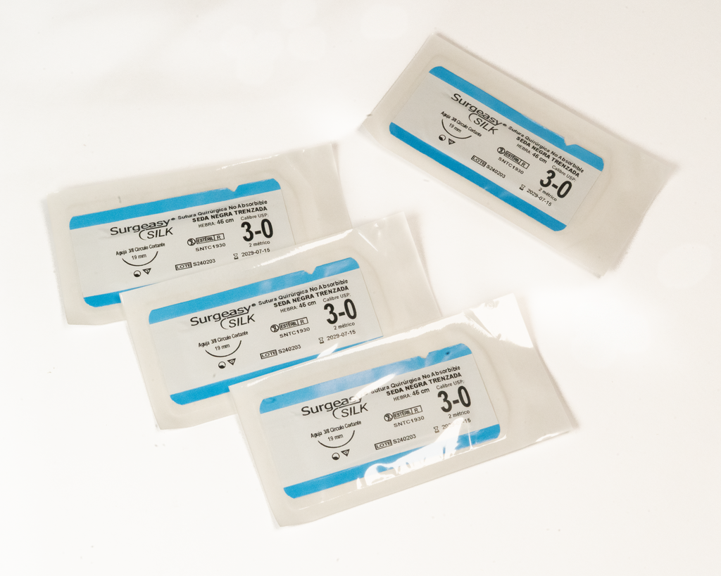 Sutura Surgeasy no absorbible - Seda Negra