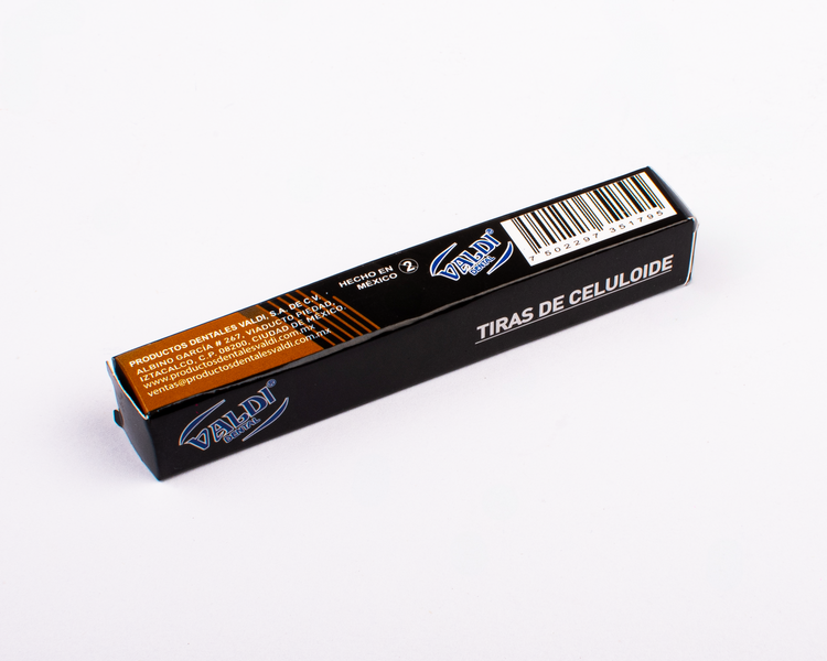 Tiras de Celuloide C/50 Valdi