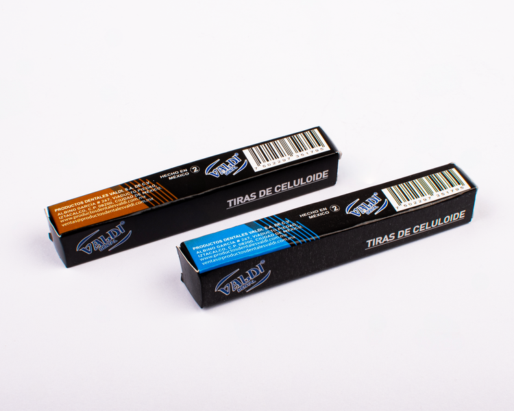 Tiras de Celuloide C/50 Valdi