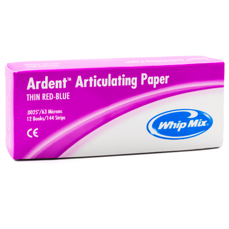 Papel Articular - Ardent - Whip Mix .0025" / 63 Micras