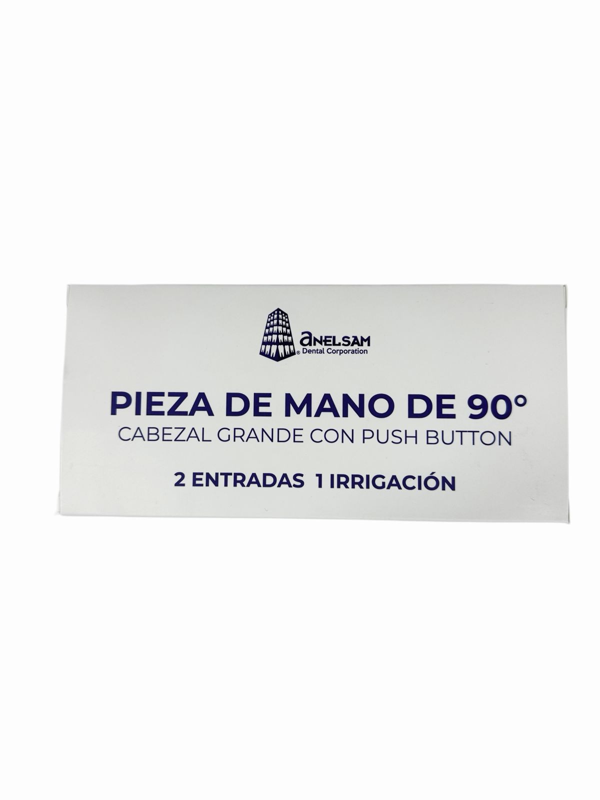 Pieza De Alta Push Button 2 Entradas, 1 Irrigacion