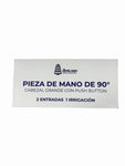 Pieza De Alta Push Button 2 Entradas, 1 Irrigacion