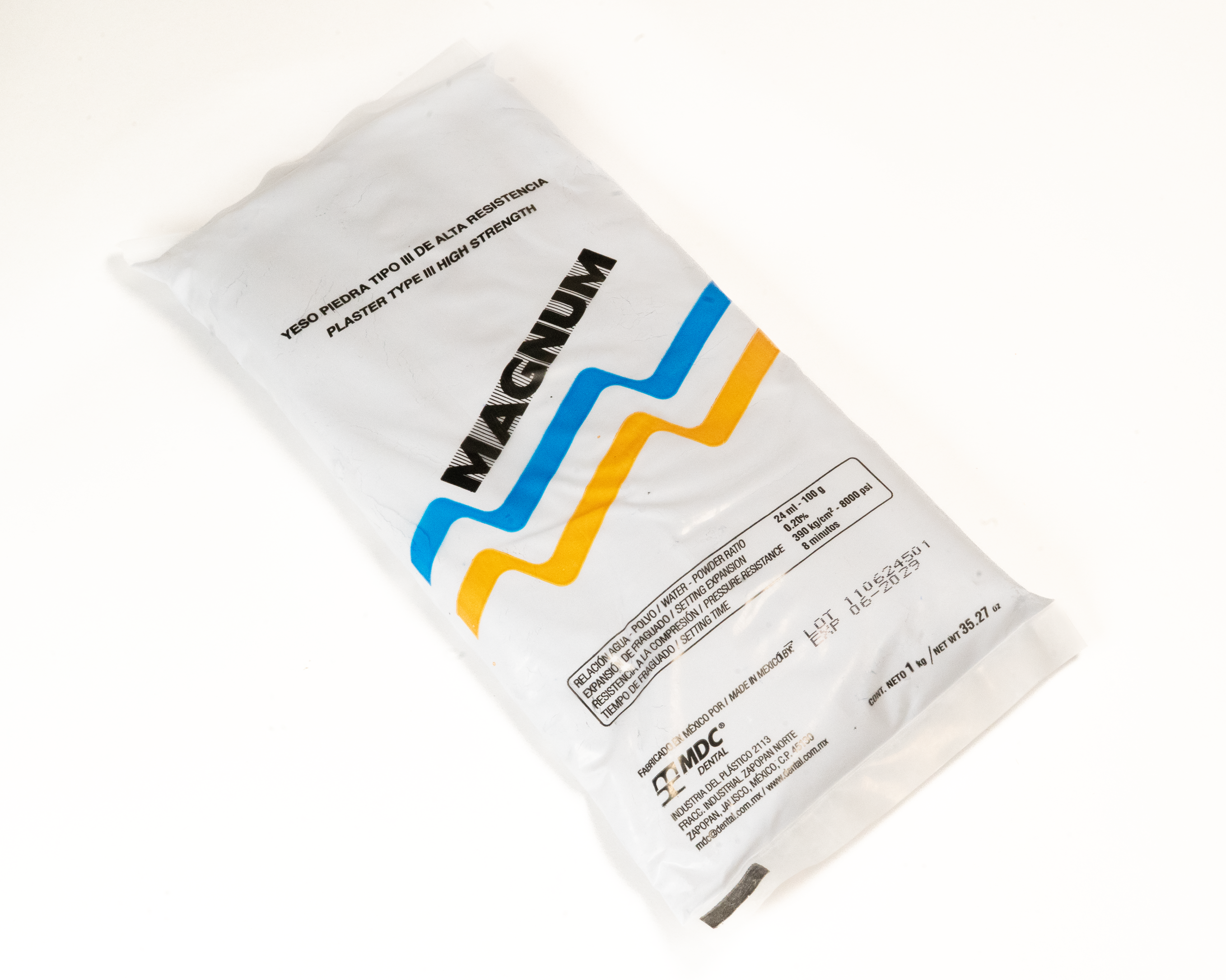 Yeso Magnum Normal Azul 1Kg