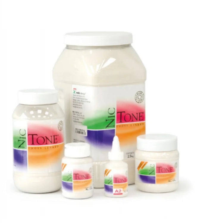 Acrilico Transparente Rapido 90 Gr Nic Tone