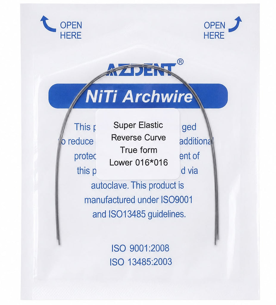 Arco Niti Curva Inversa - Paq 2 Piezas