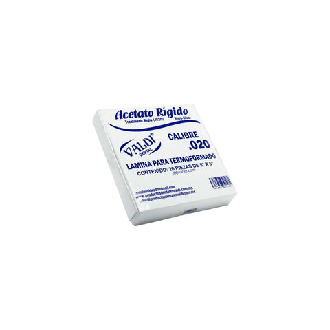 Acetato Ridigo Valdo .020