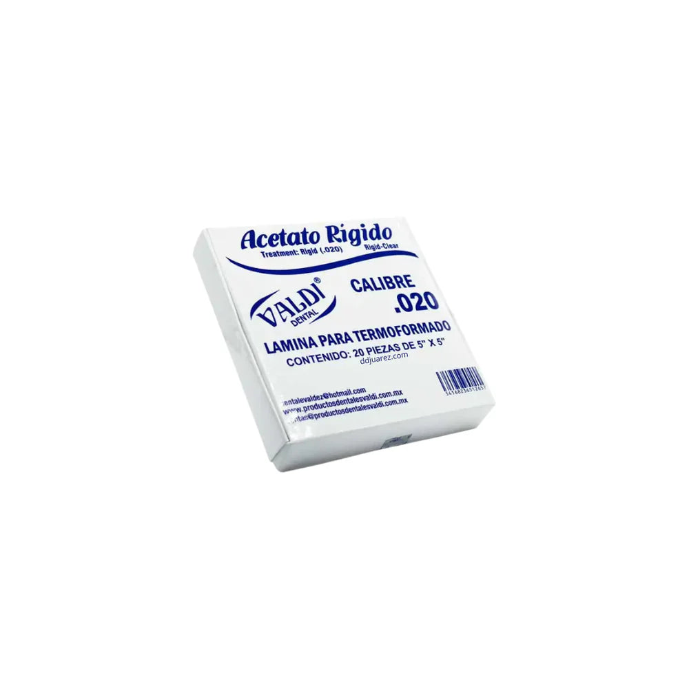 Acetato Ridigo Valdo .020