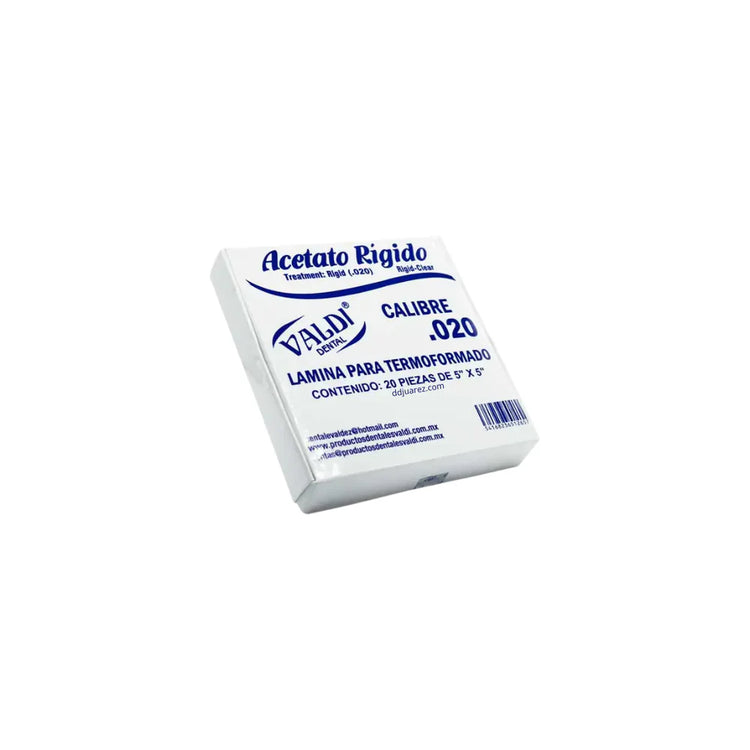 Acetato Ridigo Valdo .020