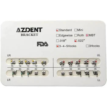 Brackets Metalico Mbt Azdent 018