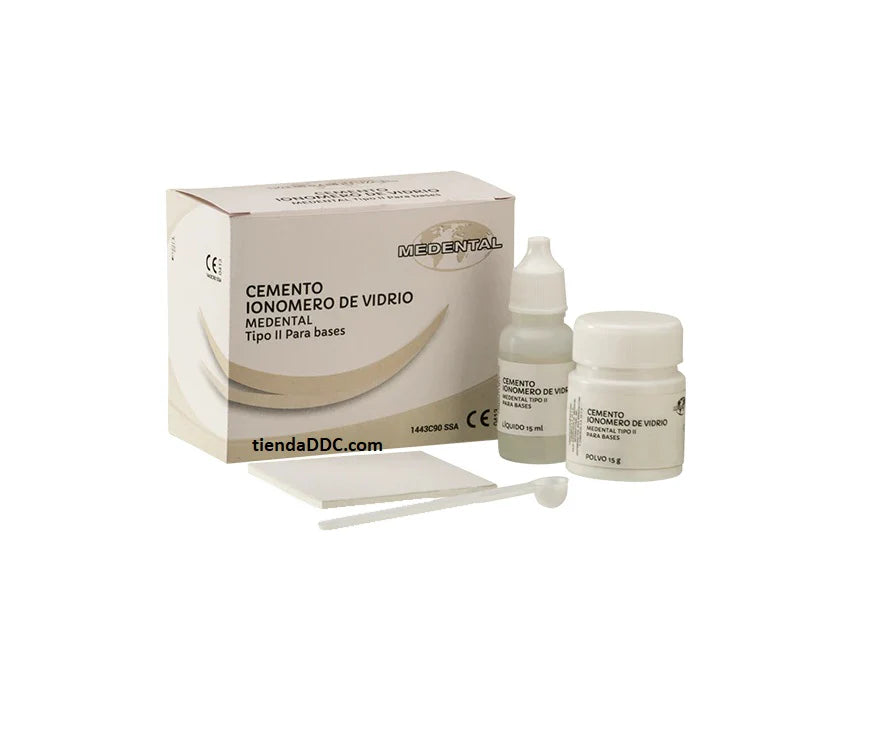 Cemento Ionomero De Vidrio Tipo Ii Mca Medental