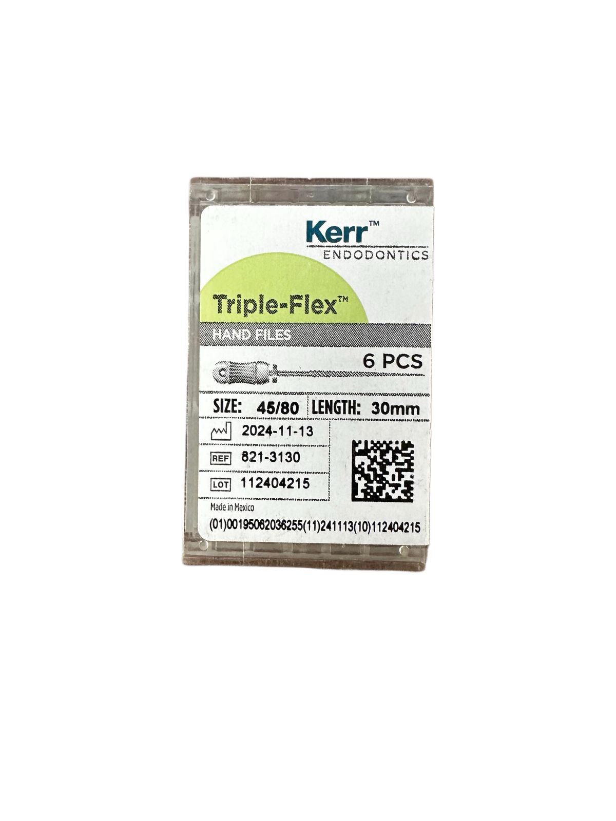 Limas Triple Flex Kerr Con 6 Piezas