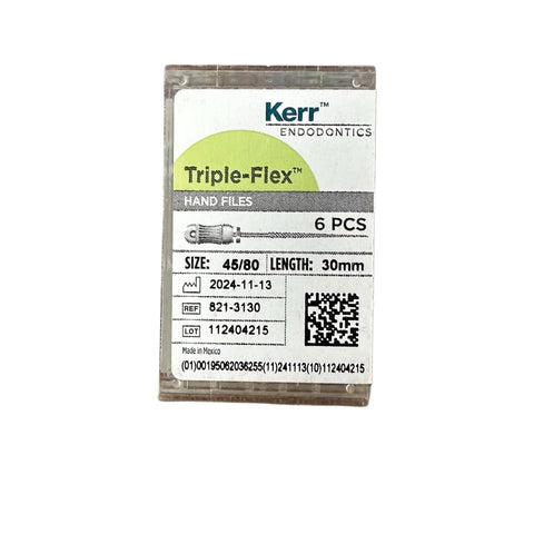 Limas Triple Flex Kerr Con 6 Piezas
